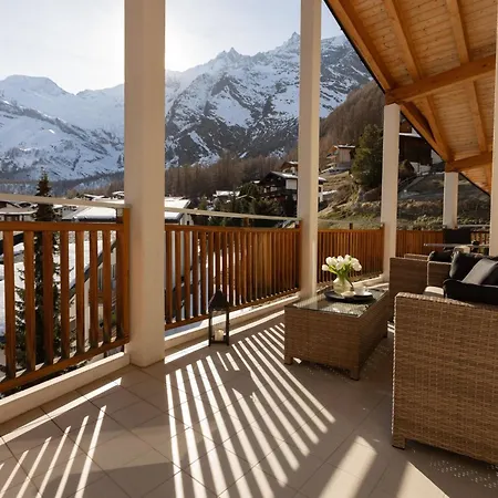 Penthouse Victoria's Im Haus Judith By Interhome * Saas Fee