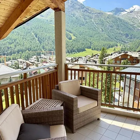 Apartment Penthouse Victoria's Im Haus Judith By Interhome Saas-Fee