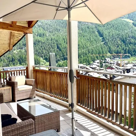 Penthouse Victoria's Im Haus Judith By Interhome Apartment Saas-Fee