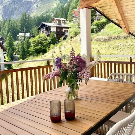Penthouse Victoria's Im Haus Judith By Interhome Saas-Fee