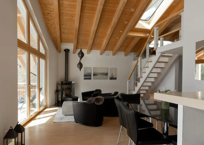 Apartment Penthouse Victoria's Im Haus Judith By Interhome Saas-Fee