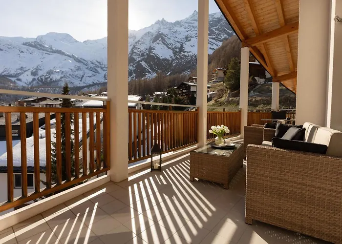 Penthouse Victoria's Im Haus Judith By Interhome * Saas-Fee