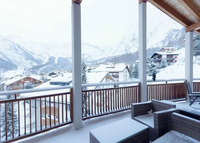 Apartment Penthouse Victoria's Im Haus Judith By Interhome Saas-Fee