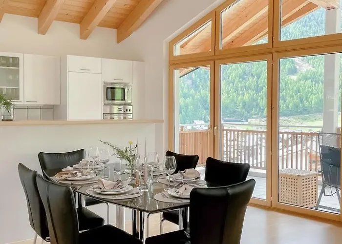 Appartement Penthouse Victoria's Im Haus Judith By Interhome Saas Fee