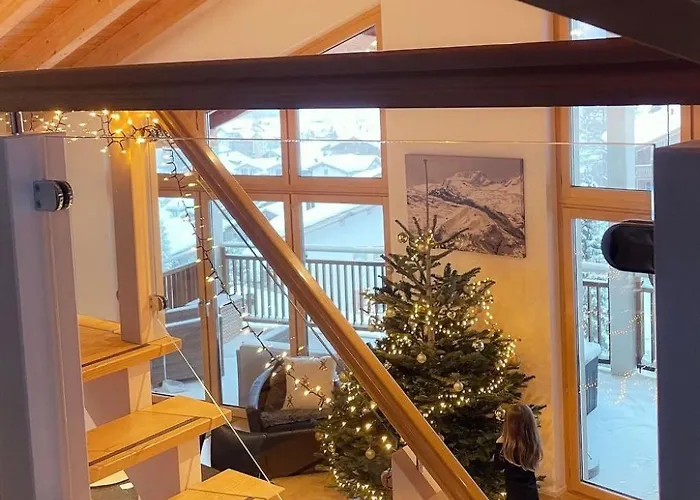 Penthouse Victoria's Im Haus Judith By Interhome Saas Fee